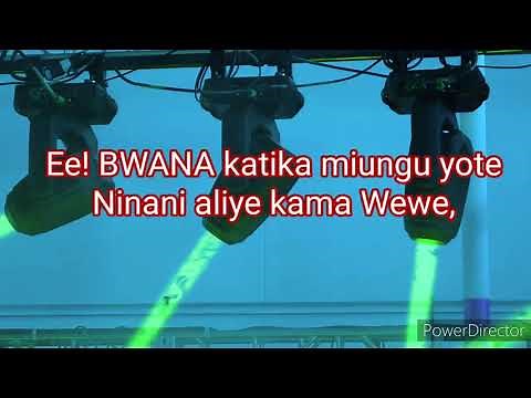 EPAFRODITO KECHEGWA-uinuliwe Lyrics Video HD 720p
