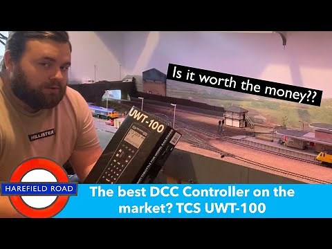 The BEST DCC controller! I bought the Train Control Systems UWT-100 wireless hand throttle!
