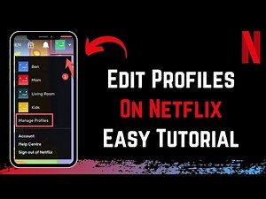 How to Edit Netflix Profiles !