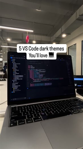 flutter dart code on Instagram: "🌙 5 VS Code Dark Themes You’ll Love 💻✨ If you love dark mode and clean code aesthetics, these themes are a must-try 👇 🔥 One Dark Pro 🌌 Andromeda 🌃 Tokyo Night 💙 Code Blue 🕶️ 1984 A good theme = better focus + less eye strain 👀 👇 Comment your favorite ❤️ Save for later 👨‍💻 Follow for more dev content #vscode #vscodethemes #coding #programming #developerlife webdeveloper softwaredeveloper darkmode codinglife devcommunity techinstagram codeaesthetic fron