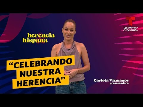 Carlota Vizmanos, orgullosa de sus raíces en el Mes de la Herencia Hispana | Telemundo Deportes