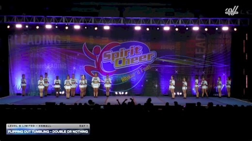 Flipping Out Tumbling - Double or Nothing [2026 L6 Limited - XSmall Day 1] 2026 Spirit Cheer Grand Nationals