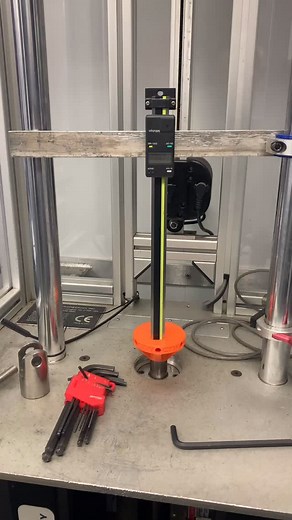 New calibration tool for position verification. 3D printed, solid melted plastics. #ctwautomation #shockdyno #sprintcar #dirtcar #calibration #3dprint | CTW Automation