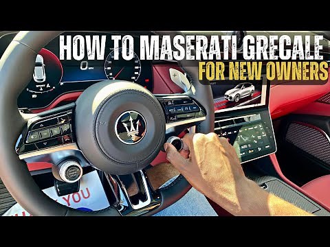 How To Maserati Grecale! New Owners Guide and Everything You Need To Know