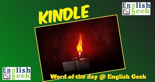 28K views · 496 reactions | Word of the Day - Kindle (Visual...