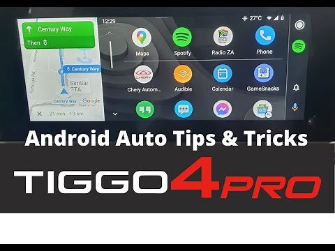 Tiggo 4 PRO: Android Auto, Set-up Tips & Tricks