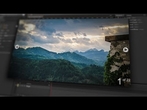 How to Create a Slideshow in Edge Animate