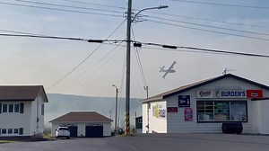 🔥UPDATED; SMALL POINT FOREST FIRE🔥 (JULY 17) ~ 8:18 p.m; Update from the Town of Small Point; "The RCMP have opened the main highway in Small Point. Please do not enter any side roads in this area. Firefighters, forestry and the RCMP will monitor the area over night. Thank you for your cooperation." ~ 7:45 p.m; Video footage captures water bombers conducting muiltple continuous water drops on the forest fire off Route 70 in the town of Small Point N.L. The highway remains closed at this hour. 