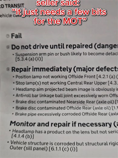 Every Transit repair reveals a bonus rust level 😂 . #SWTransit #FordTransit #TransitRust #VanLifeUK #MOTFail
