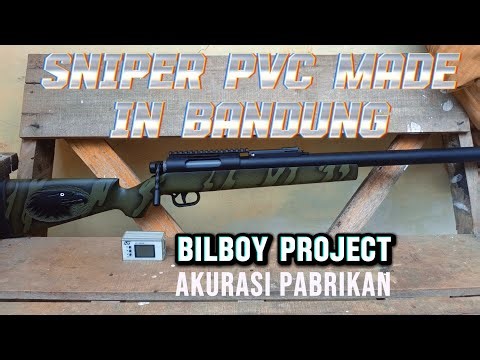 Airsoft Sniper Bahan PVC Made in bandung ‪@bilboyprjct5856‬