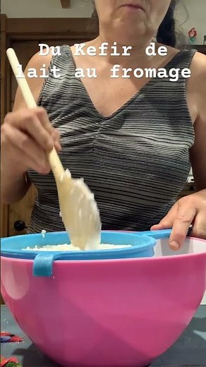 Du kéfir de lait au fromage, un visuel sans blabla #faitmaisonparclaudiab #kefir