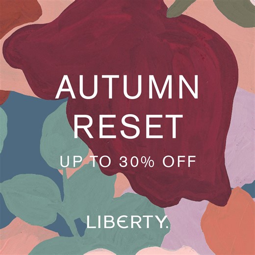 Step into the new season with Liberty! With up to 30% off luxury and designer brands. | Liberty London
