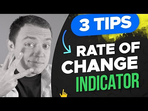 How to Use the Rate of Change Indicator - 3 Big Tips for Beginners