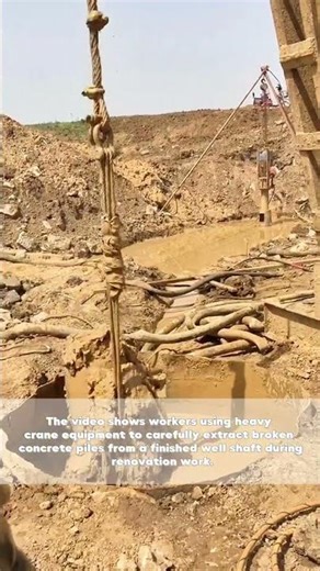 Well Restoration: Removing Broken Piles from Completed Wells