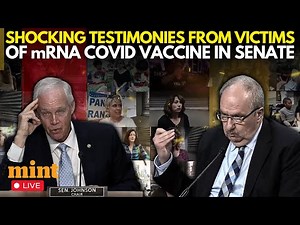 LIVE | US Senate Explodes As Homeland Security Panel Holds Hearing On mRNA Covid Vaccine Injury |US