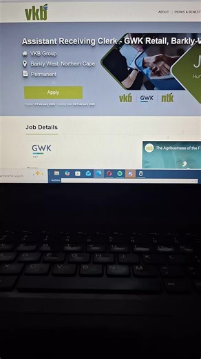 VKB Group is hiring Assistant Receiving Clerk position Closing date: 28 February 2026 #assistant #careergrowth #careerdevelopment