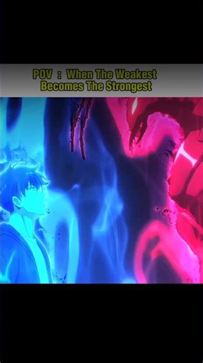 Weakest Hunter➝Strongest Monarch | SOLOLEVELING | JIN WOO EDIT #sungjinwoo#sololeveling #fyp #anime