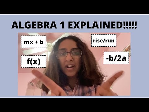 ALL OF ALGEBRA 1 EXPLAINED IN JUST 10 MINUTES!
