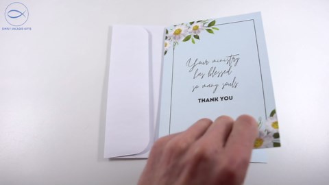 Baby Boy Baptism Card for Baby Boy Christian Religious Baptism Card for Boy (Single Card)