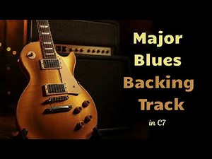 C Major Blues Backing Track