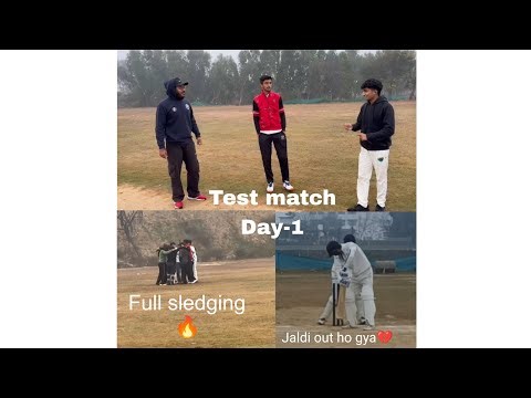 Test match Day-1 || J-town Mavericks vs Jigar Foundations ||