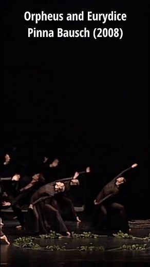 Orpheus and Eurydice, Pinna Bausch (Circa 2008) Music: Gluck. #balletperformance #pinna #dancer