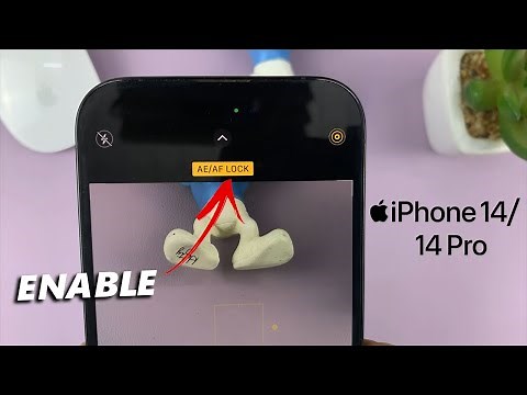 iPhone 14/14 Pro: How To Lock Focus and Exposure - Enable AE/AF Lock