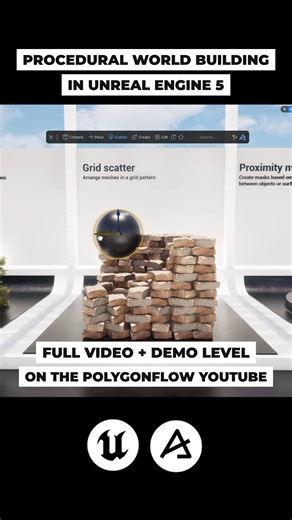 Polygonflow Dash on Instagram: "We’re excited to release the Dash Demo Level for Unreal Engine 5. The project contains 18 sections, each dedicated to a specific Dash tool, allowing artists and teams to explore workflows, understand outputs, and speed up world-building inside UE5. Walkthrough video and download available on the Polygonflow YouTube channel!"