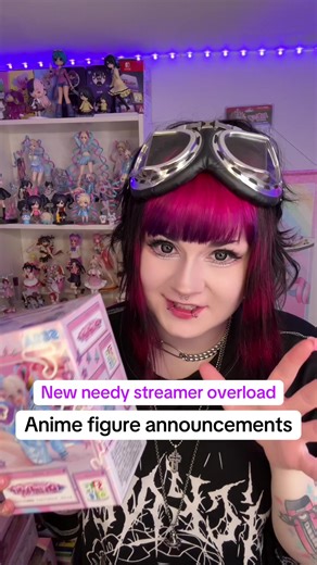 Here are some new exciting anime figure reveals for Needy streamer overload! 🩵 #kawaiiaesthetic #cutecore #nso #needystreameroverload #animefigures