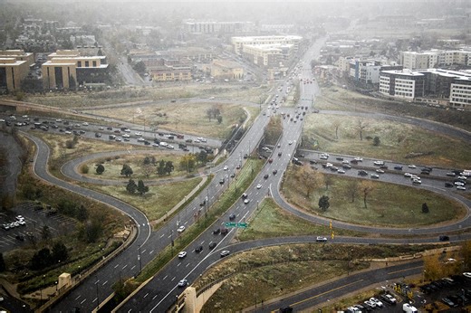 One of Denver’s first ‘diverging diamond’ interchanges planned for Speer and I-25