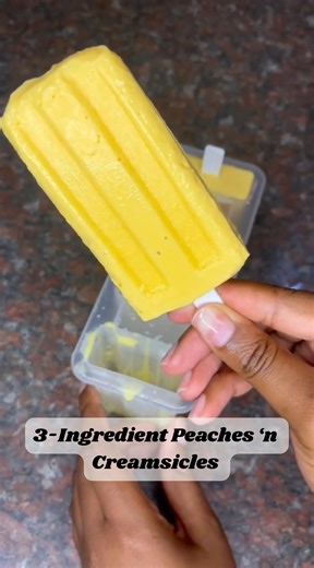 Make 3 ingredient peaches and creamsicles that taste amazing