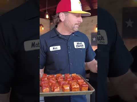 Roast pork belly low and slow for smoky melt-in-your-mouth bites