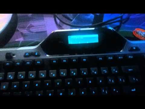 Logitech G510 Backlight Colour Changing Lua Script