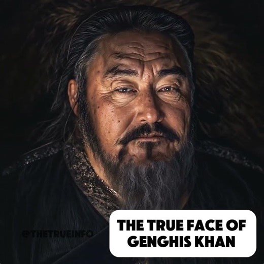 "The True Face of Genghis Khan: Unveiling History’s Greatest Conqueror"