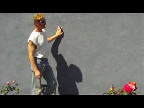 Exterior plaster Color Coating over painted stucco.