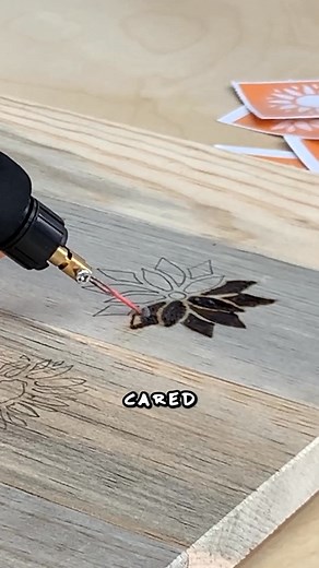 9.7K views · 50 reactions | The Easiest Way To Doing Wood-burning Projects! You can paint, stencil, or write, and it burns right into the surface. No Shaky hands, No smoke. No noise. No danger. Tools should never stop you from crafting  Click the link below to try it for yourself: https://scorchmarker.com/products/scorch-paint | Scorch Marker | Facebook