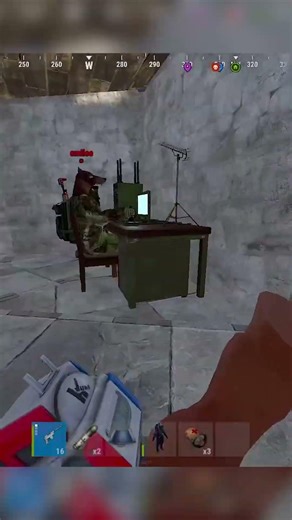 Bro was GAMING 😭💀 #rust #winnie #shorts