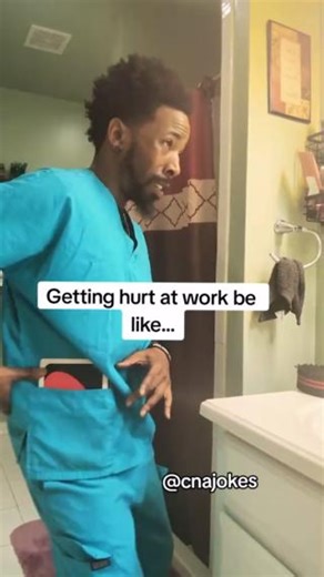 12K views · 289 reactions | Getting hurt at work be the worst! #work #hurt #cna #nursing #coworkers #cnajobs #nursinghumor #healthcare #drugtest #backpain #workinjury #healthcarecommunity #actheshow | Nursing Life 101 | Facebook