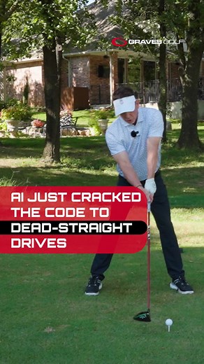 A.I. revealed one swing thought that can help you hit it dead straight every time. If you want to hit the ball long, straight, and consistent, it all comes down to one thing: impact. A.I. shows us that the secret is to make impact easier by setting the body in the right alignments from the very start. At impact, your body is rotated, your lead arm is in front, and your trail arm comes in from underneath in a straight line with the club. That’s the natural way your body strikes a golf ball. So we