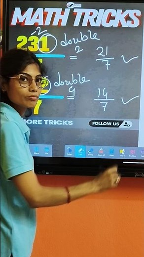 Division by 7 Trick 🤯 #Shorts #maths #mathstricks
