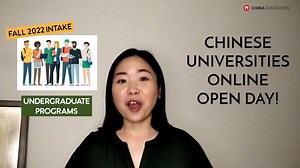 Are you interested in studying a bachelor's degree in China? Learn more about admissions and scholarships for September 2022. Meet some of the top universities in China and you can also ask questions directly. At the online open day this Saturday at 4pm Beijing time https://www.china-admissions.com/events/chinese-university-online-open-day-china-admissions-5/#register | China Admissions