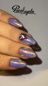 Efecto Rainbow cat eye 💕💅🏽 #nails #nailart #nailsofinstagram | Paco Loyola