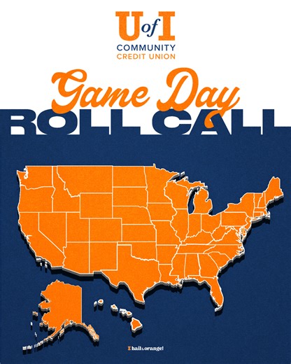 It’s time for the U of I Community Credit Union Roll Call! Illini fans, who’s ready to sing Hail to the Orange in Music City? Tell us where you will be watching the Illini face off against the Volunteers!🔶🔷 | Fighting Illini Athletics