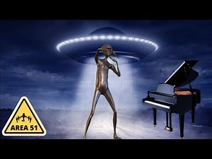 Howard The Alien Spotted In Area 51 Playing The Piano!
