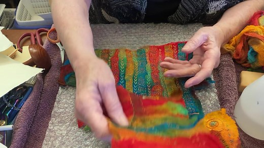 Inspiration Monday- a little light nuno felting | The Thread Studio