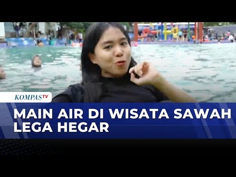Potret Wisata Sawah Lega Hegar Garut Jadi Favorit Keluarga | SAPA SIANG