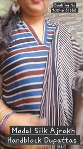 Like and Follow AIBA X PriJay Collection #AIBA #PriJay #modalsilk #suits #ajrakhdupatta #dupattacollection #modalsilkajrakh #ajrakh #ajrakhprints #ajrakhhandblockprinting #premiumquality #madeinkutch Hello Everyone !!! This is Palak Chauhan Rathore from Mumbai, the founder of PriJay Collections. PriJay is exploring the world of Embroidary & Mirror work and Modal Silk & Mashru Silk fabrics. Today we are showcasing Modal Silk Ajrakh Handblock dupatta. Price is 1500 plus shipping. For placing your 