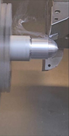 Profile Roughing on the CNC Lathe Machine with Type 2 of G71 Cycle, CNC Machine, Cutting Operation