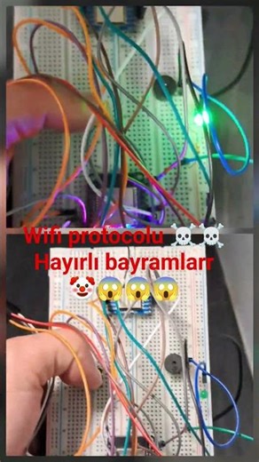 🚀 WiFi Protokolü ile Süper Hızlı Kablosuz Haberleşme! | Geleceğin Bağlantısı 📡 #esp32 #espressif