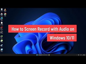 How to Screen Record with Audio on Windows 10/11 (2025)
